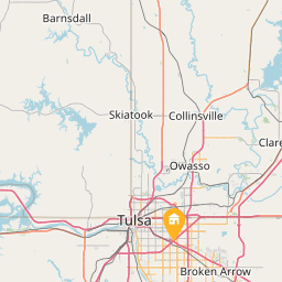 Hampton Inn and Suites Tulsa Central on the map